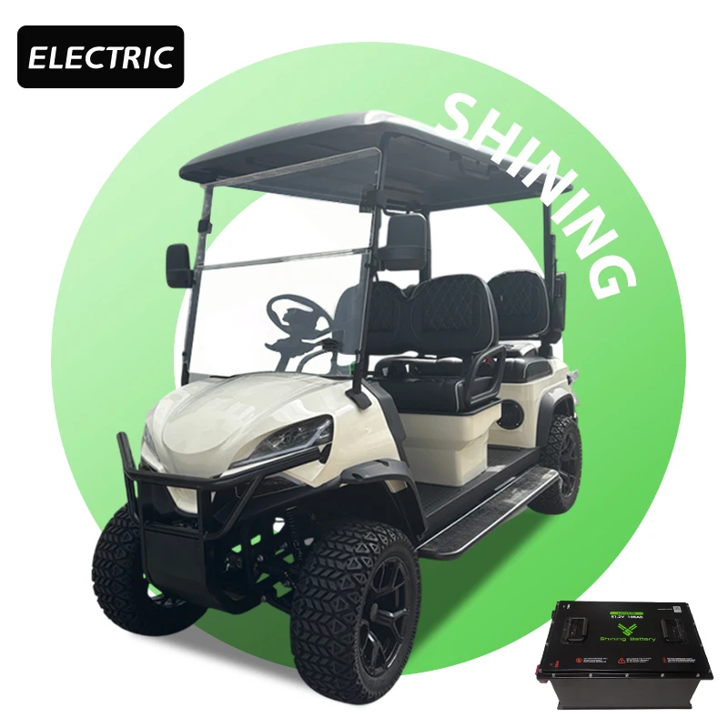 For Club Car EZGO 72V 5KW Lithium 4WD 4 Seater Off Road Electric Golf Cart Buggy Assembly