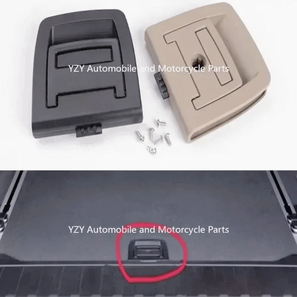 

ZZ-Car Trunk Bottom Plate Blanket Handle Spare Tire Cover Lock 51477267484 51477267483 51477267484 Apply To F15 F16 X5 X6 Car Pa