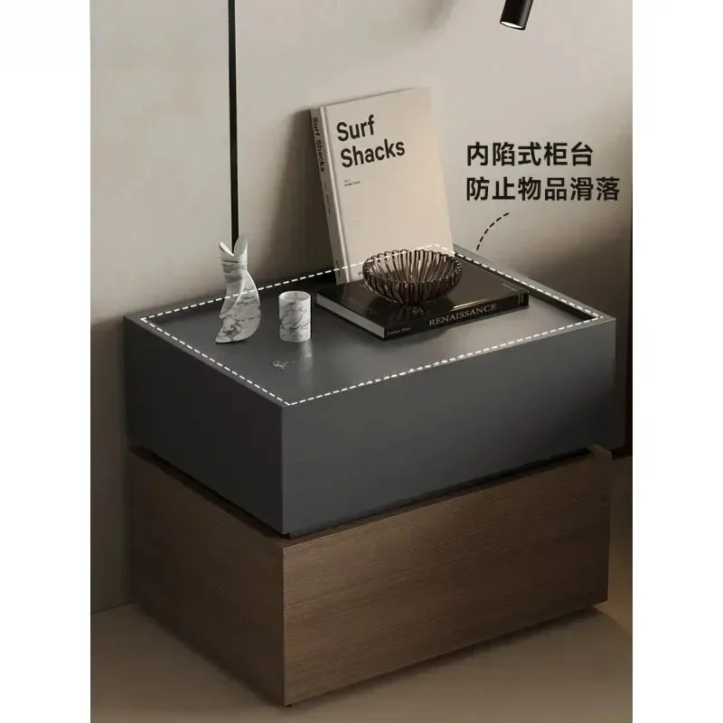 Bedside Table Simple Modern Home Bedroom Storage Cabinet New Small Locker Creative
