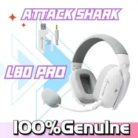 Attack Shark L80PRO/ L90/V10 auriculares inalámbricos ultraligeros para juegos sistema de micrófono Dual flexible 2,4 Ghz/BT/3,5mm con cable de baja latencia
