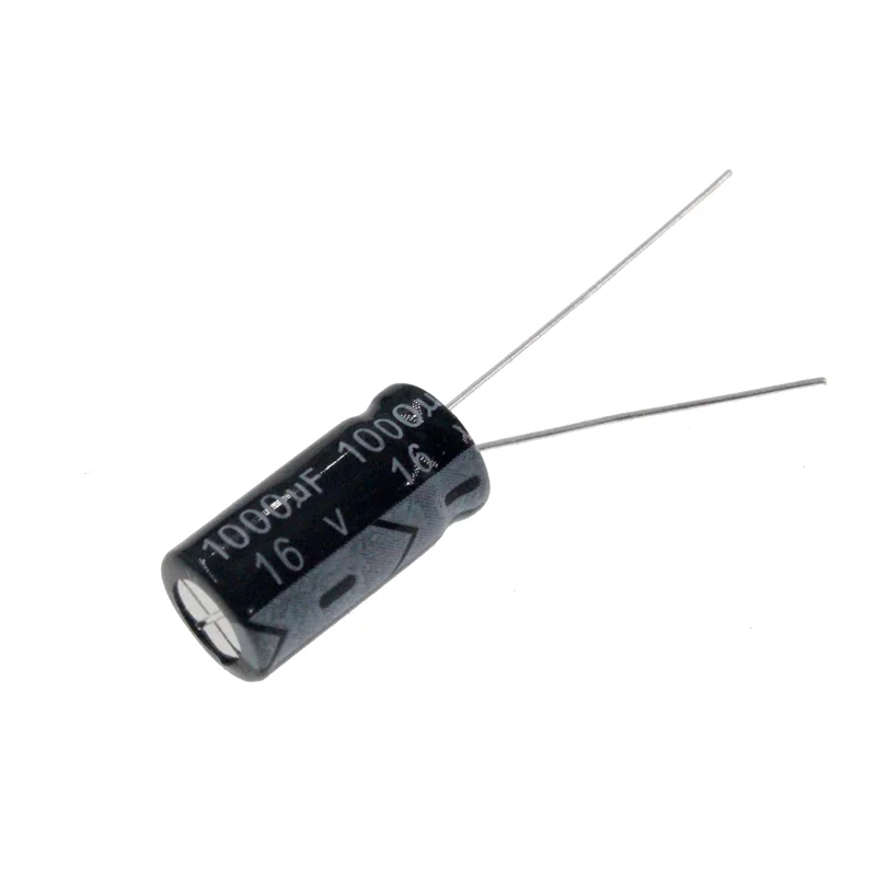 Imagem -04 - Capacitor Eletrolítico de Alumínio Radial 50 Pcs 1000uf 16v 1000mfd 16volt 8*12 mm 1000mf16v 16v1000mf 16v1000uf 1000uf16v