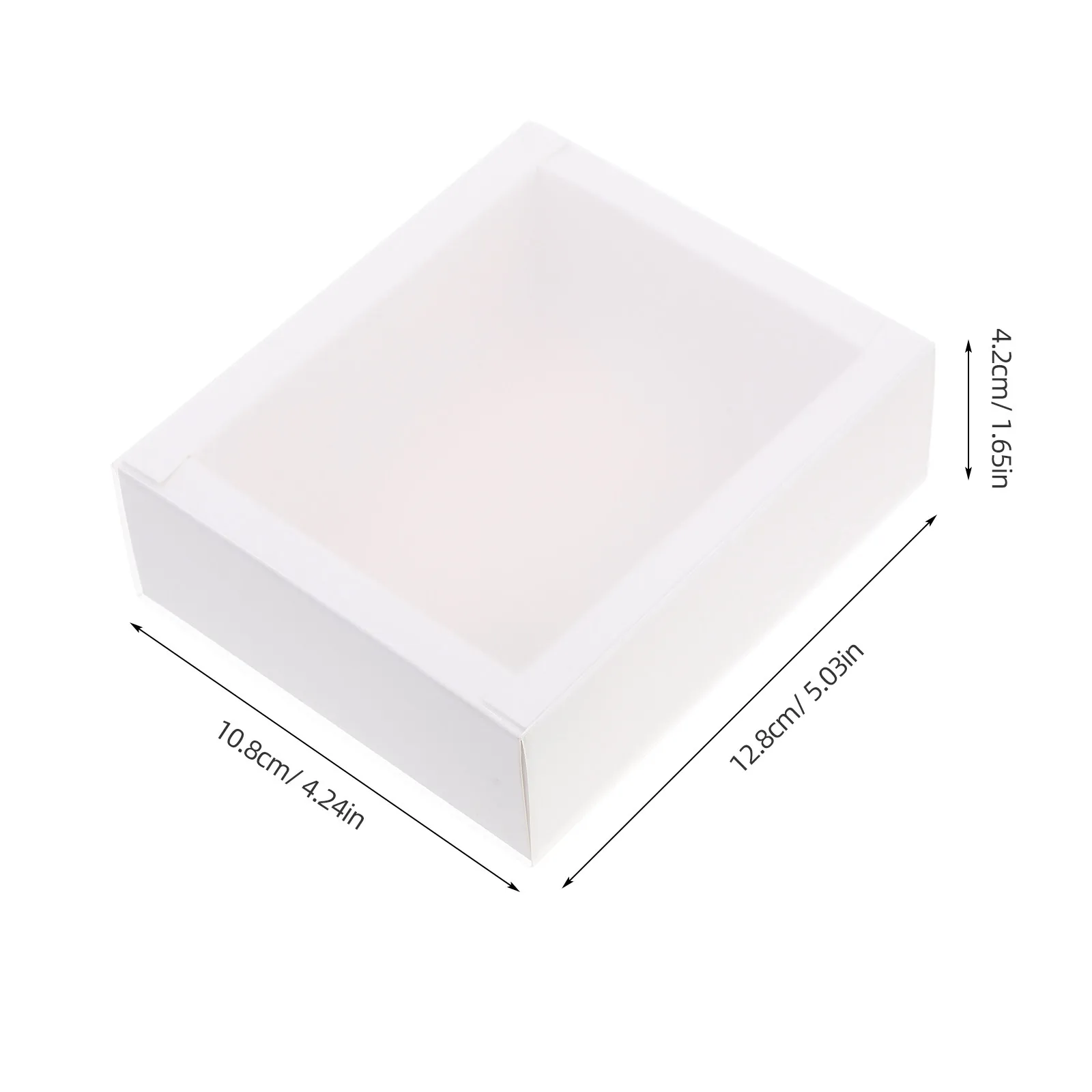 10Pcs Kraft Paper Tea Drawer Boxes Sliding Pull Out Packaging Storage Box Elegant Party Wedding Paper Drawer Box