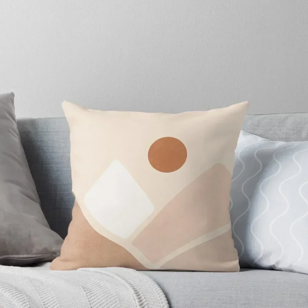 

Neutral boho mountain sun Throw Pillow Cushion Child Decorative Cover For Living Room Decorative Cushions For Living Room pillow