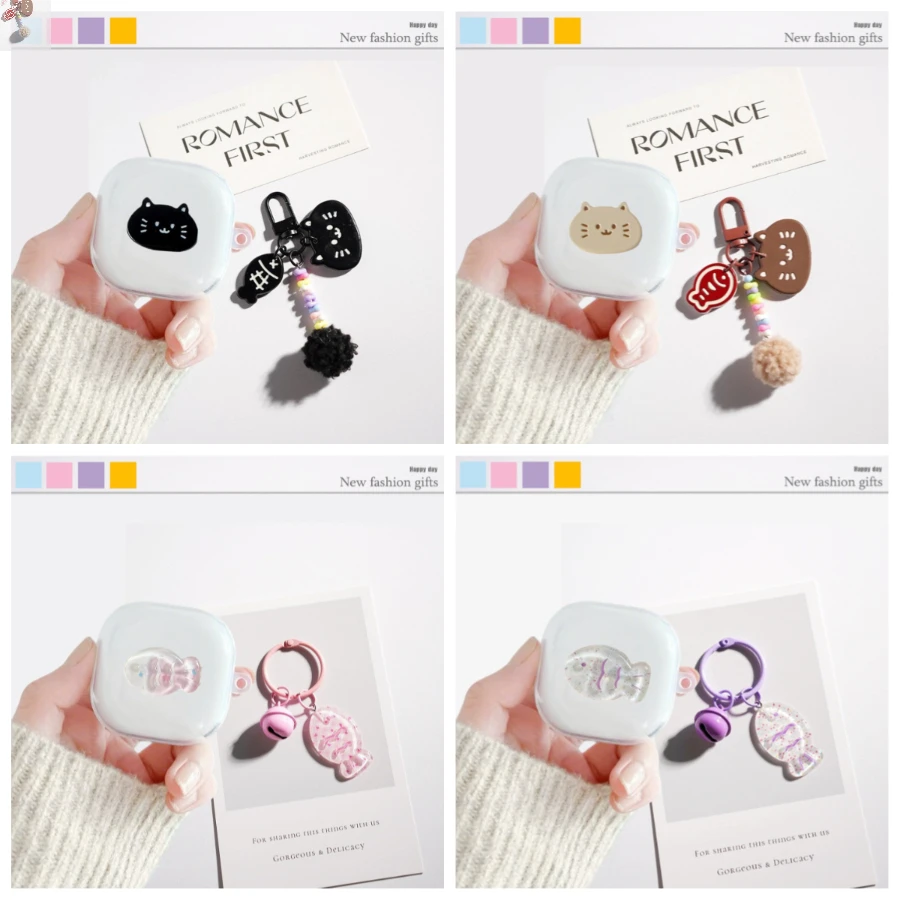 Beats Headphone Powerbeats Pro - Cartoon Cat/Fish Case For Beats Fit