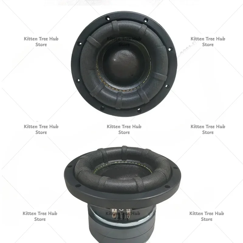 6-Inch 6.5-inch 8-inch overweight car subwoofer horn, double magnetic and double voice coil long stroke can be used for home use