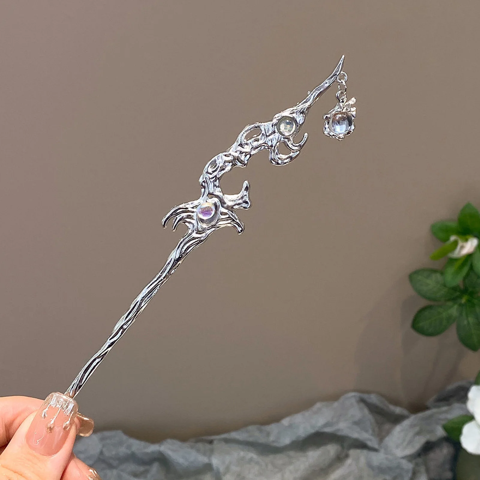 Chinese Style Tassel Hairpins Elegant Hair Accessories for Women Fashion Bun Stick Hair Clips Traditional Bridal Hair Jewelry image 6