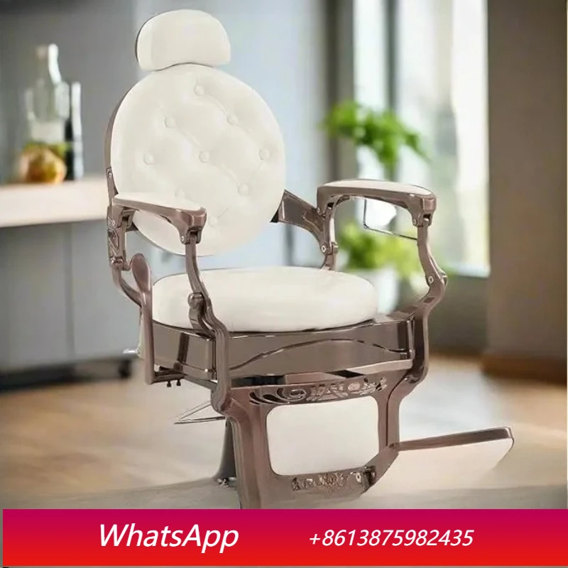 LTT retro high-end barber chair eyebrow trimming beauty adjustable chair