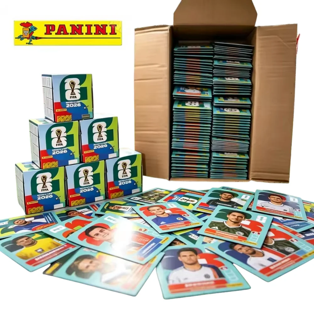 adesivos-licenciados-panini-fifa-world-cup-2026-caixa-completa-com-50-pacotes-de-adesivos-memorabilia-de-futebol-presente-para-entusiastas-do-futebol-@