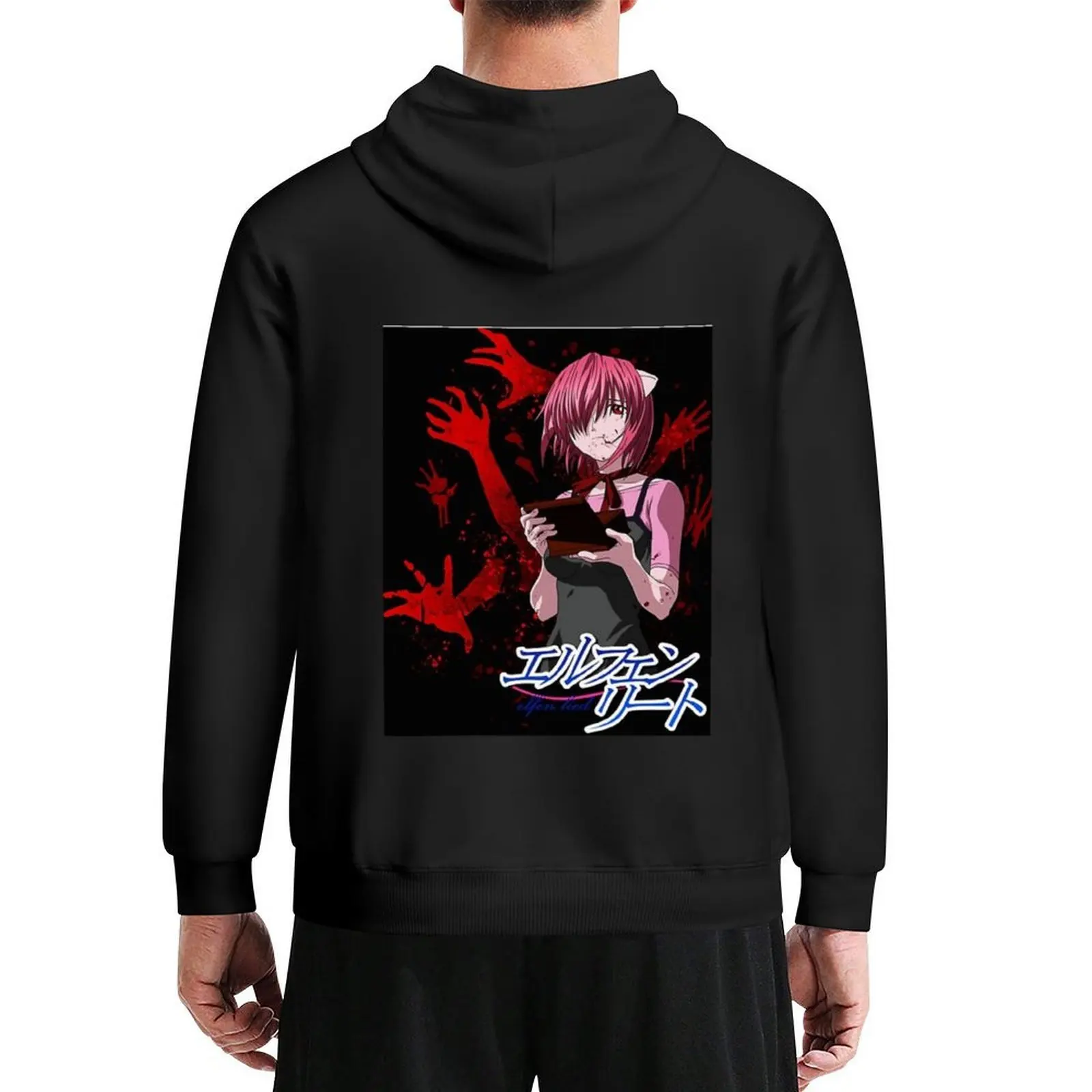 

Elfen lied Hoodie fashion men clothes for men men wear mens designer clothes hoodie streetwear