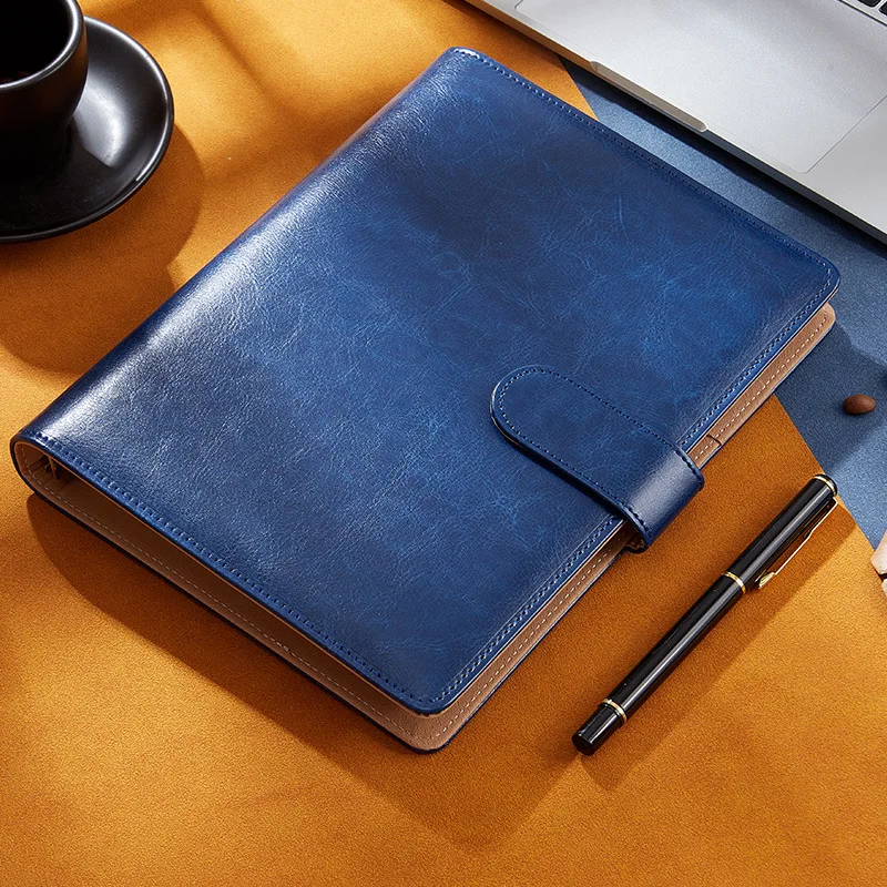 Office A5 Notebook Journal Diary with Binder Notepad Agenda Planner Stationery Organizer Note Book Sketchbook