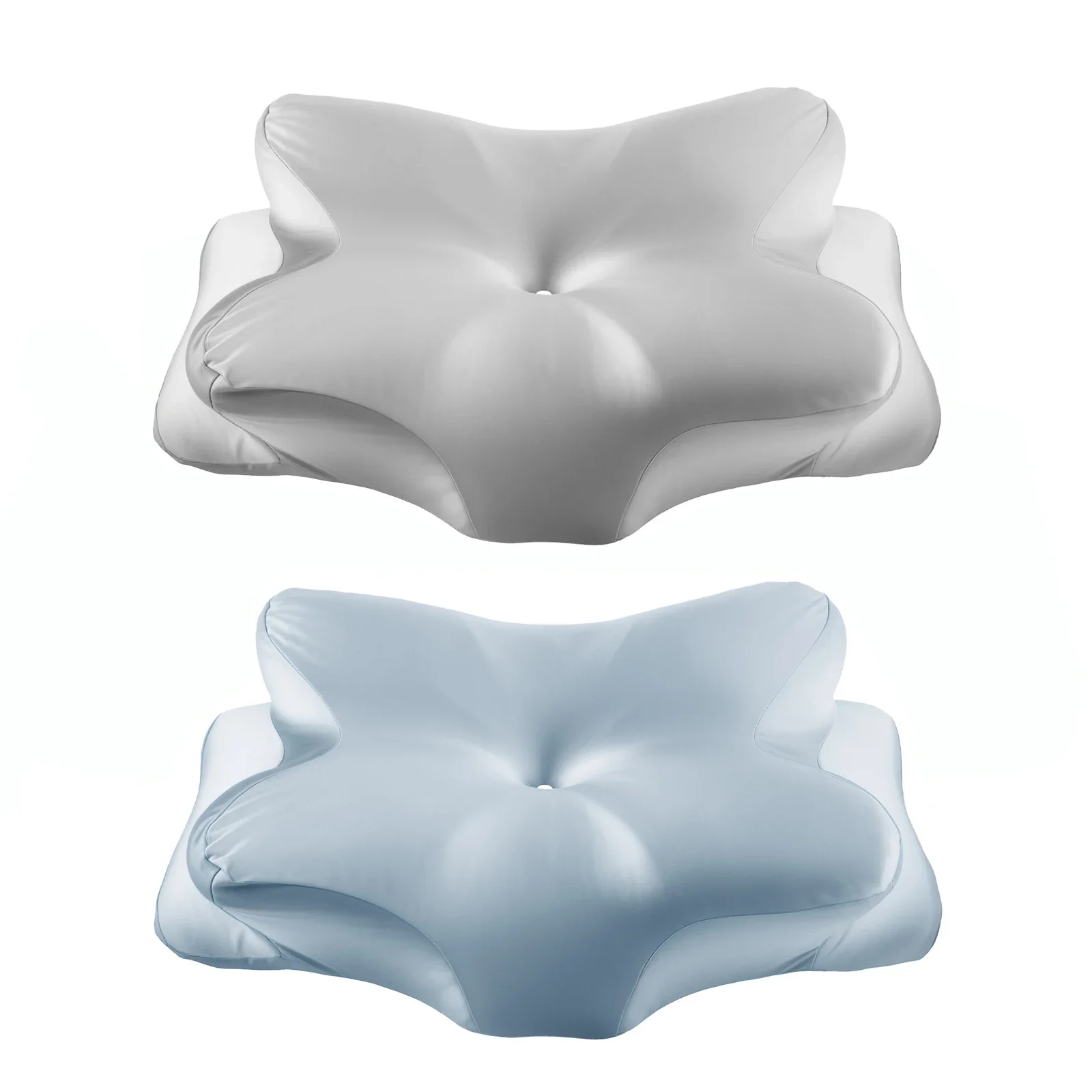 Pillow Case with Zipper Closure Smooth Cervical Neck Pillowcase Machine Washable Cervical Pillow Case for Sleeping Only