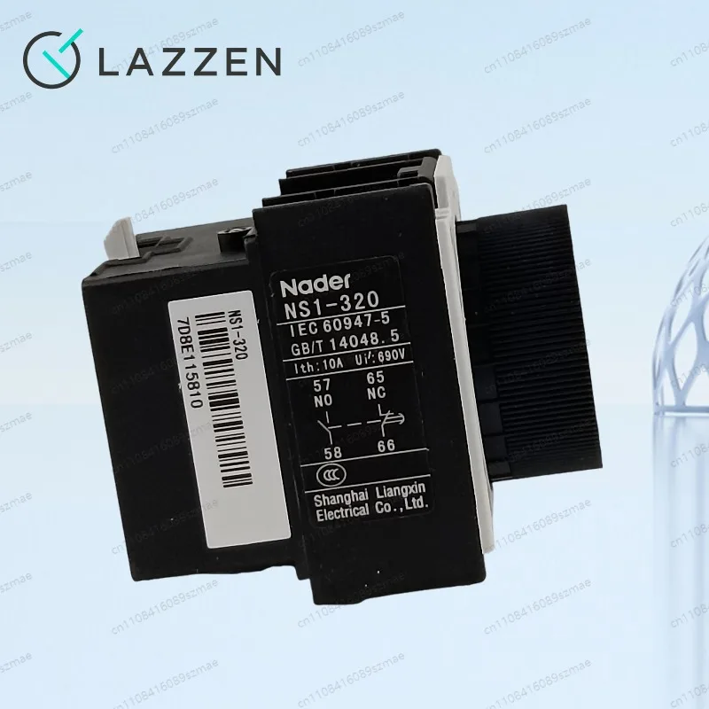 

Nader Liangxin NS1-224/324 Long Time-delay Auxiliary Contact Fit NDC1 Contactor 10-180s Motor Protection Parts