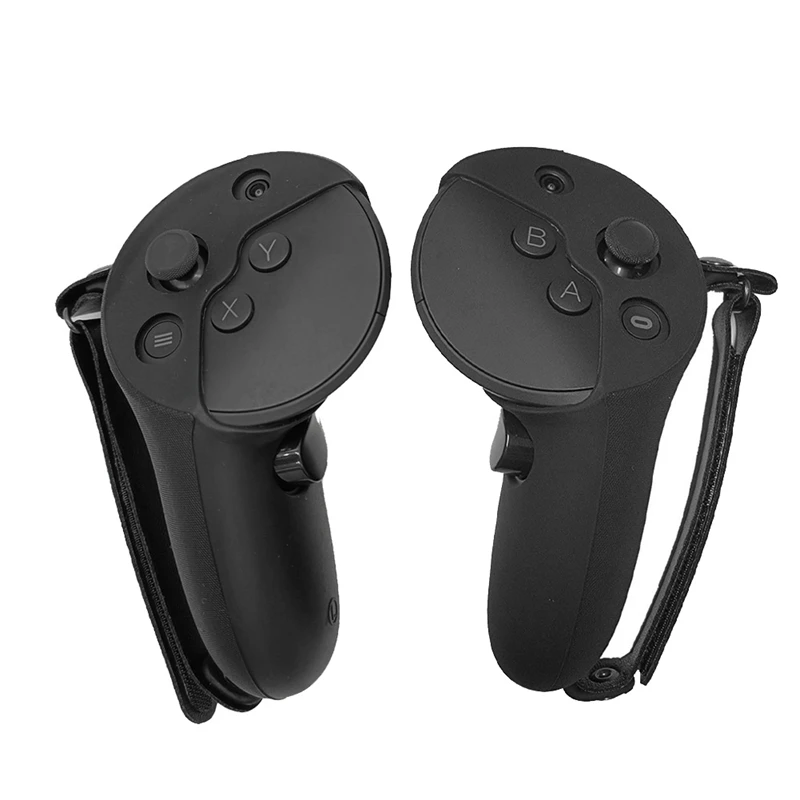 Protective Cover VR Controller Silicone Shell Cover Adjustable Knuckle Strap For Meta Quest Pro VR Headset Accessories