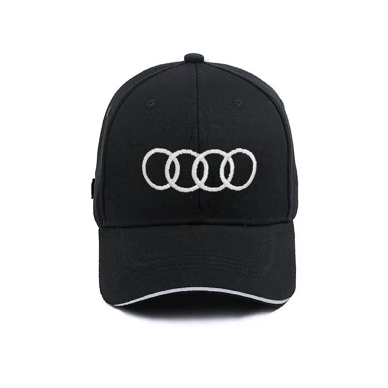 

Baseball Cap Adjustable Shade Sport Hip Hop Baseball Hat Decor For Audi Sline A3 A4 A5 A6 A7 A8 TT Q3 Q5 Q7 A1 B5 B6 B7 B8 B9 8P