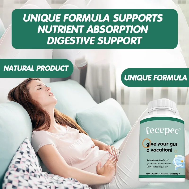 Nettoyage intestinal-Aide Digestive, Ballonnements, Immunité, Santé Gut Globale, Gestion du Poids, Complément Alimentaire