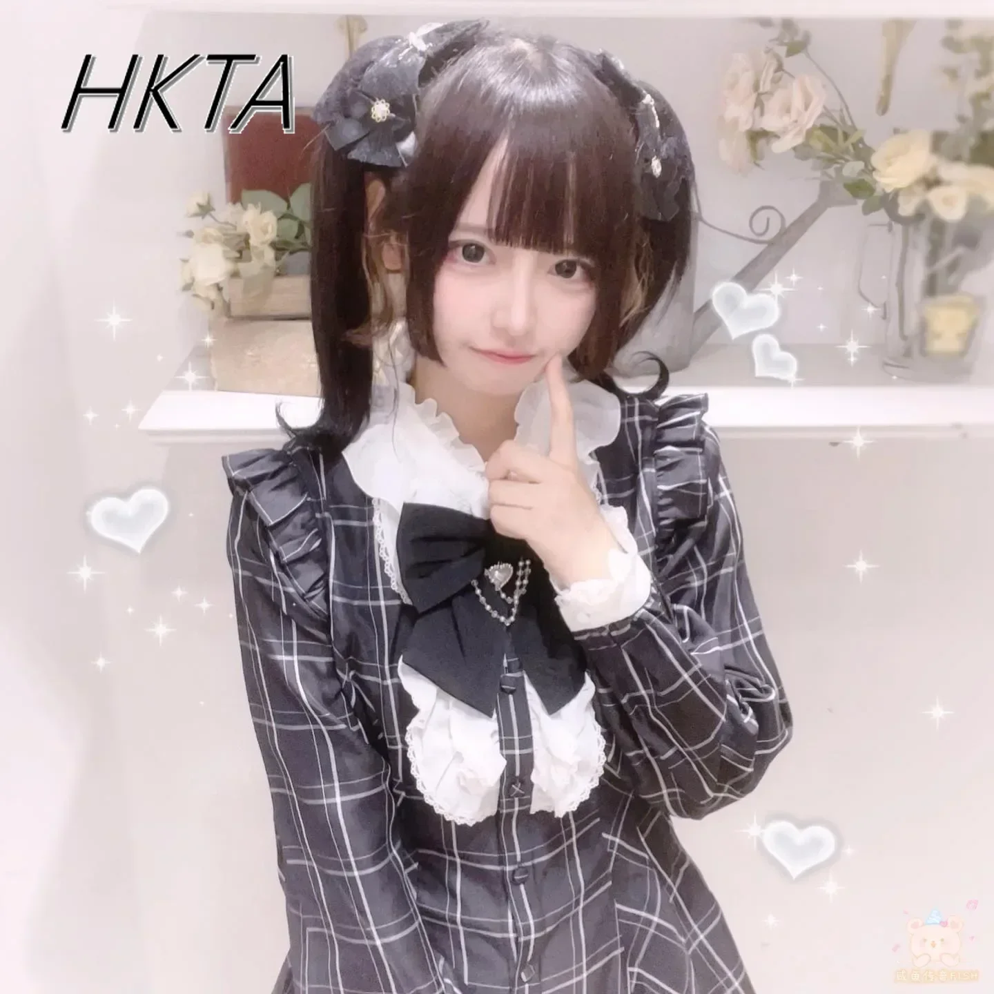 2026 New Spring Sweet Outfits SC Dress Women Japanese Mine Plaid Long Sleeve Shirt Heart Bow Chain Mass-Produced Dress Culottes