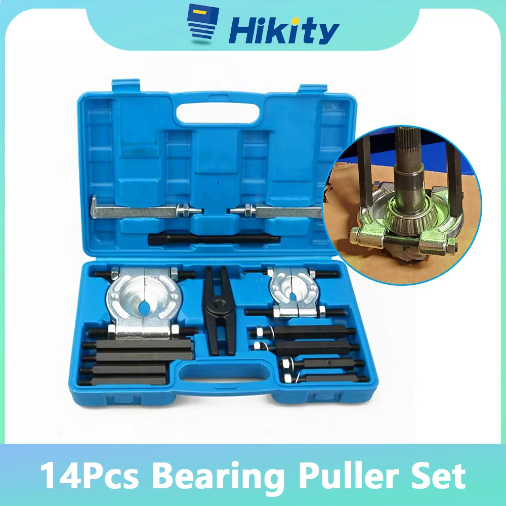 Hikity Bearing Separator and Puller Set 5 Ton Capacity Bearing Bearing Removal Tool Set Bearing Separator Car Repair Tool Kit