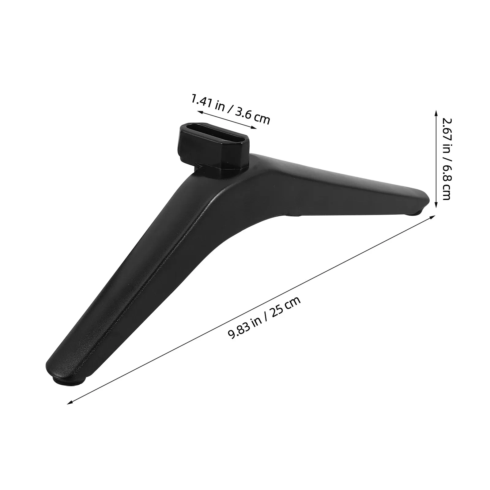 2 unidades de base de repuesto para patas de televisor, soporte para televisión, base estable para pantallas de 32, 39, 40, 42, 50, 55, 60 y 65 pulgadas, para colocar sobre una mesa.