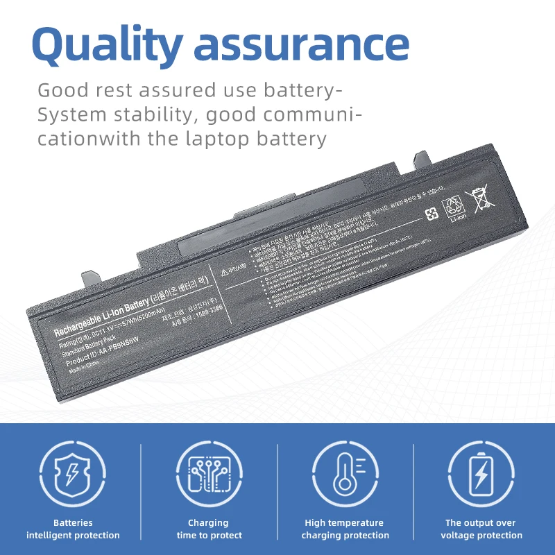 Imagem -02 - Bateria Portátil para Samsung R530 R528 R428 R429 R430 R467 R468 R478 Aa-pb9nc6w Aa-pb9ns6b Aa-pb9ns6w Suozhan-aa-pb9nc6b