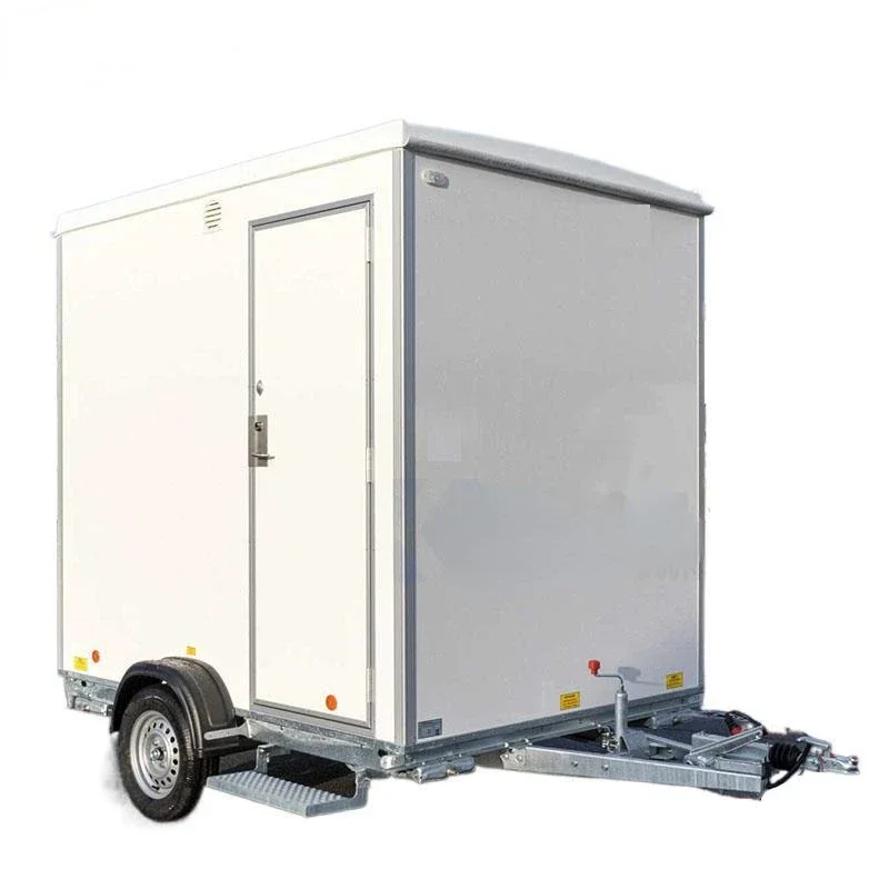 1 Station 2023 Portable Toilet Movable Toilet Trailer On Wheels Kitchen Portable Outdoor