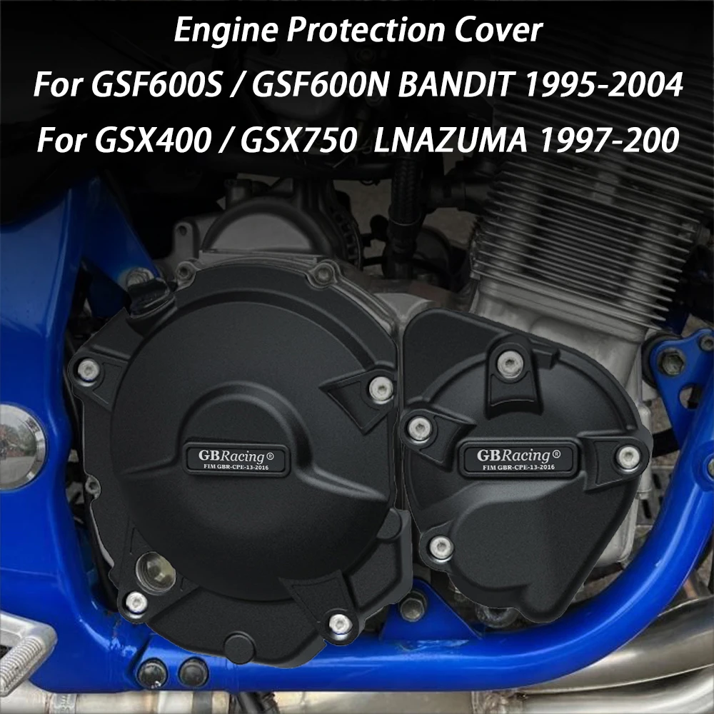 

For Suzuki GSF600S N BANDIT 95-04 GSX400 GSX750 LNAZUMA 97-02 Motorcycles Engine Cover Protection Secondary Enginecover
