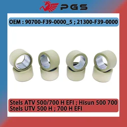 8PCS Variator Weight For Stels DINLI 600 700 800 Hisun 500 700 90700-F39-0000 21300-F39-0000 Roller Set Weight E150077-00