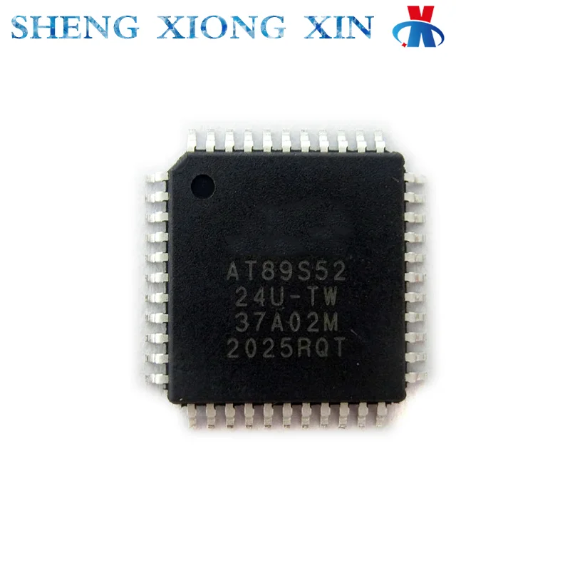 

5pcs/Lot AT89S52-24AU AT89S51-24AU Encapsulation QFP-44 AT89S52-24 8-bit Microcontroller -MCU AT89S52 AT89S Integrated Circuit