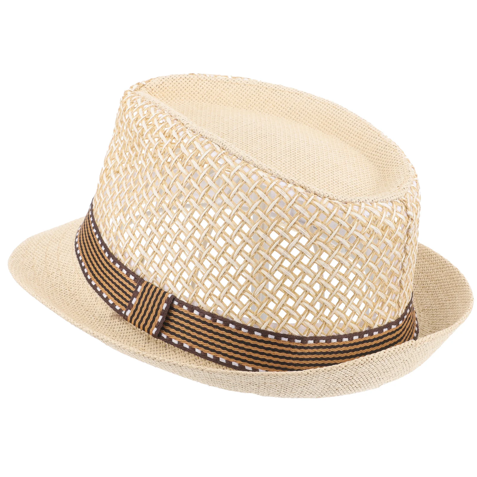 

Straw Short Brim Woven Summer For Men Women Lightweight Summer Hat For Women Sun Protection Beach Bucket Hat