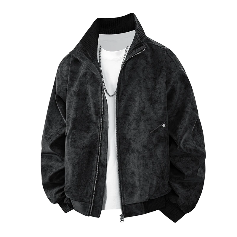 New Men's Lightweight Breathable Soft Shell Sports and Leisure Jacket Spring and Autumn Fashion Versatile Trendy Printed Jacket