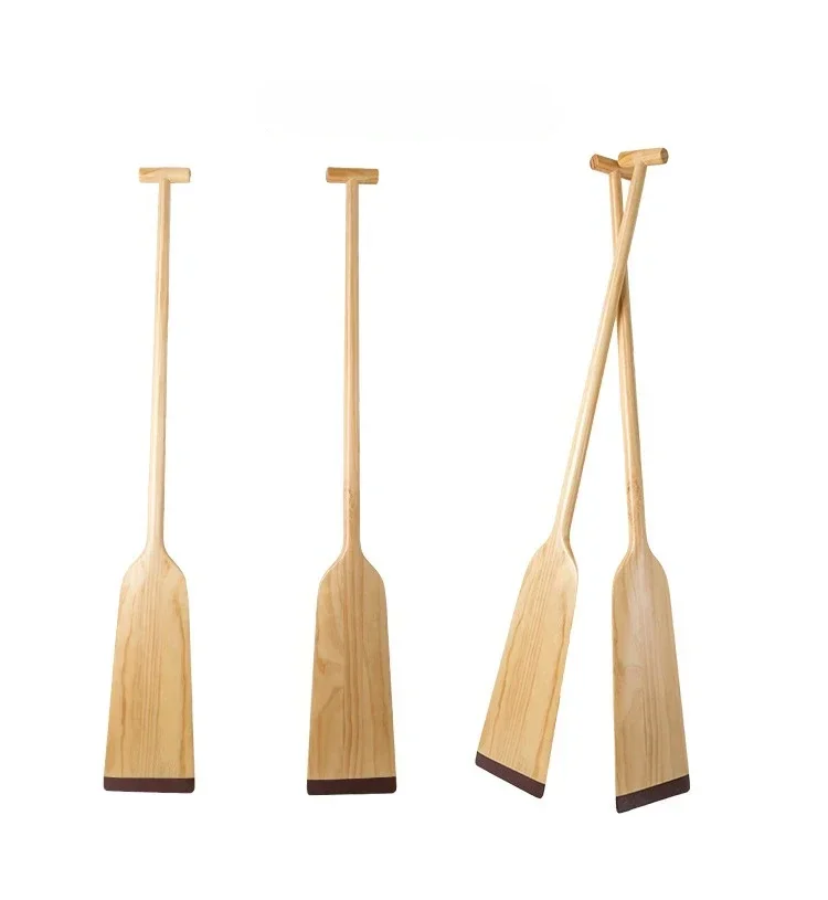 

y Custom size available Corrosion-resistant rowing boat oars wooden craft canoe paddle oars for sale