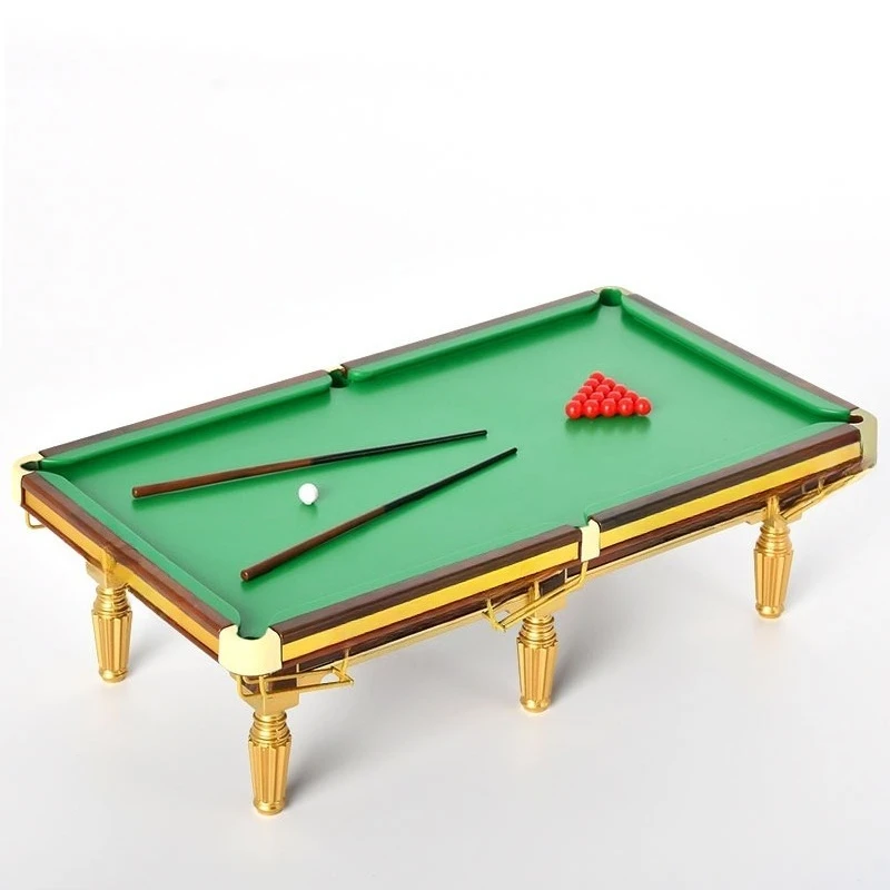 Modello di tavolo da biliardo 3D appena lanciato, modello di tavolo da biliardo di simulazione in scala 1:14, giocattolo da tavolo da biliardo decorativo TP-M901