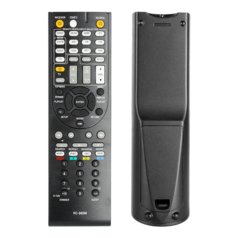 RC-865M For Onkyo Remote Control, For Onkyo AV Receiver TX-NR525 TXNR525 Replacement Controller