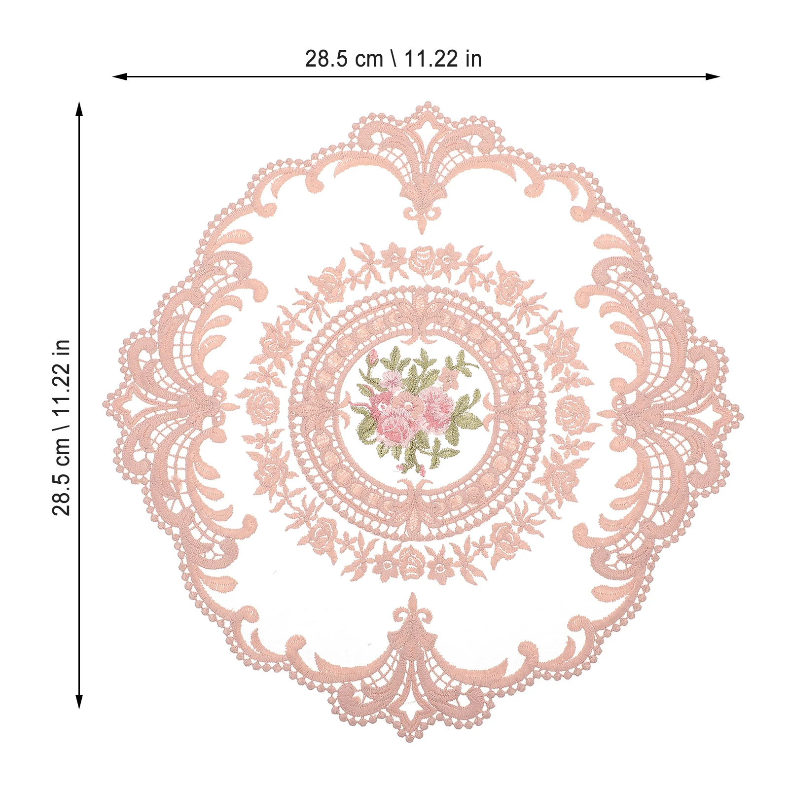 2 قطعة المفارش الدانتيل كأس الحصير الجدول الحصير صور الدعائم قابلة لإعادة الاستخدام الزخرفية عطلة مكان حصيرة للمنزل الجدول التبعي #4