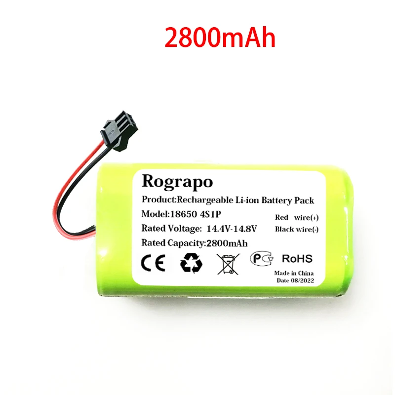 New 14.8V 3400mAh Li-ion Robot Vacuum Cleaner Battery For Mamibot ExVac660 ExVac680s ExVac880 ExVac 660 680S 880