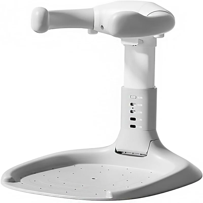 حامل حمام للأطفال والرضع قابل للطي: مضاد للانزلاق، سهل التركيب، تصميم حمام قائم