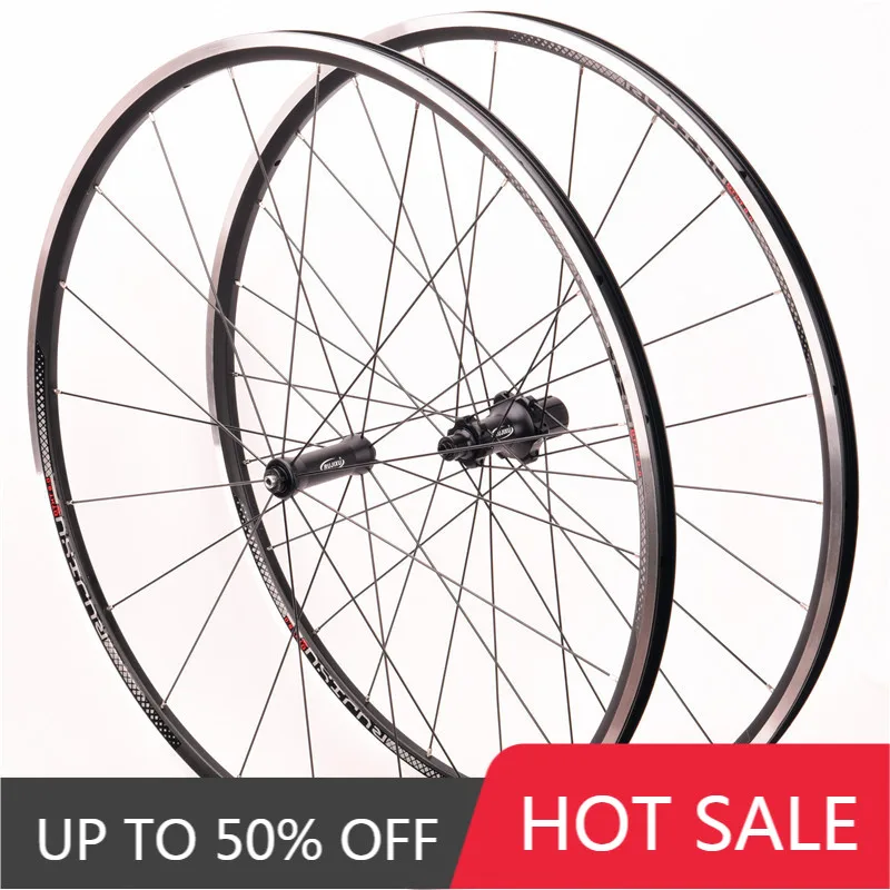 STLF 700C Aluminium Alloy V Brake Wheelset for Road Bikes Bicycle Wheels
