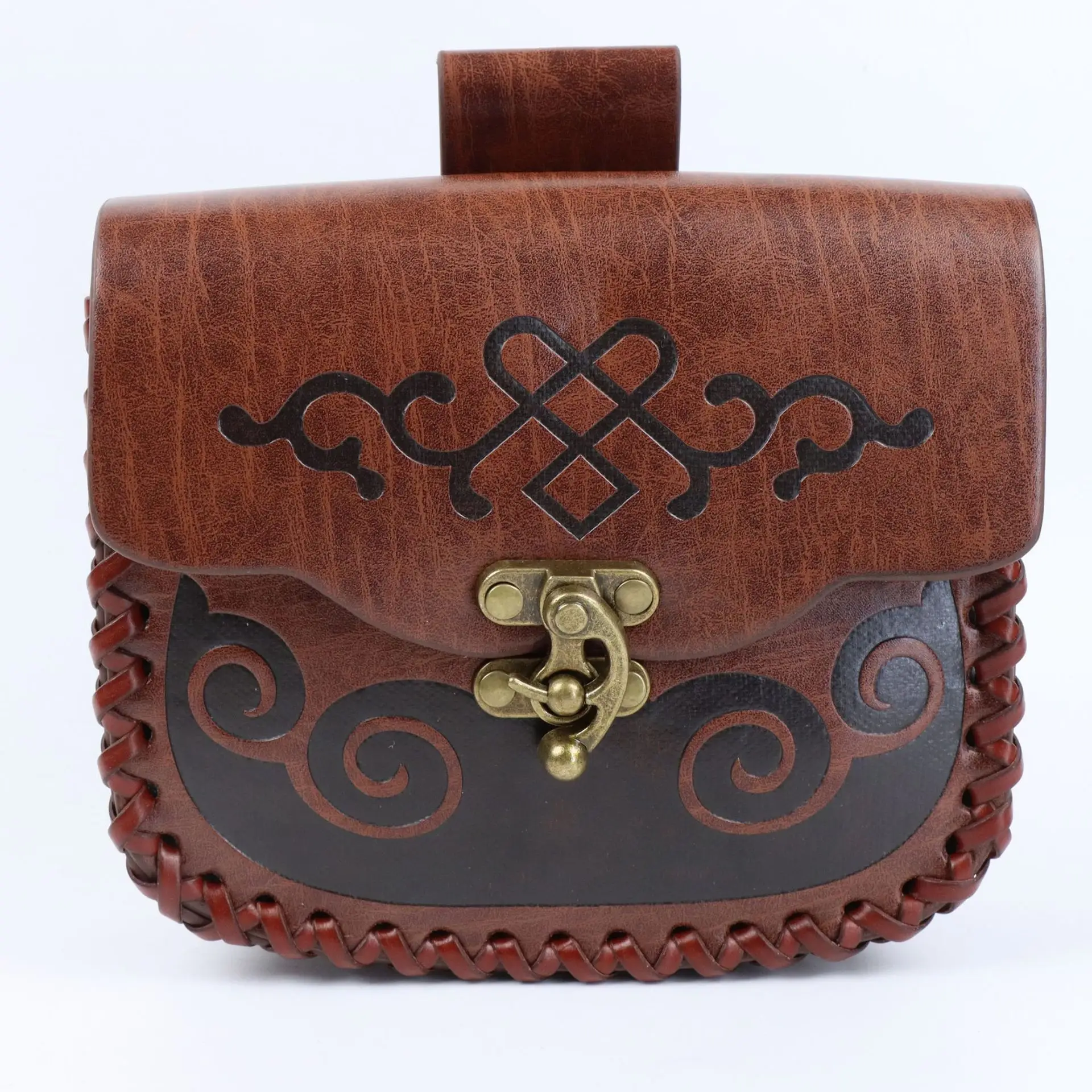 الرجعية حزام الحقيبة محفظة نسائية للعملات المعدنية الخصر حقيبة القرون الوسطى فايكنغ حزام جلد هالوين عصر النهضة زي مهرجان تأثيري التبعي