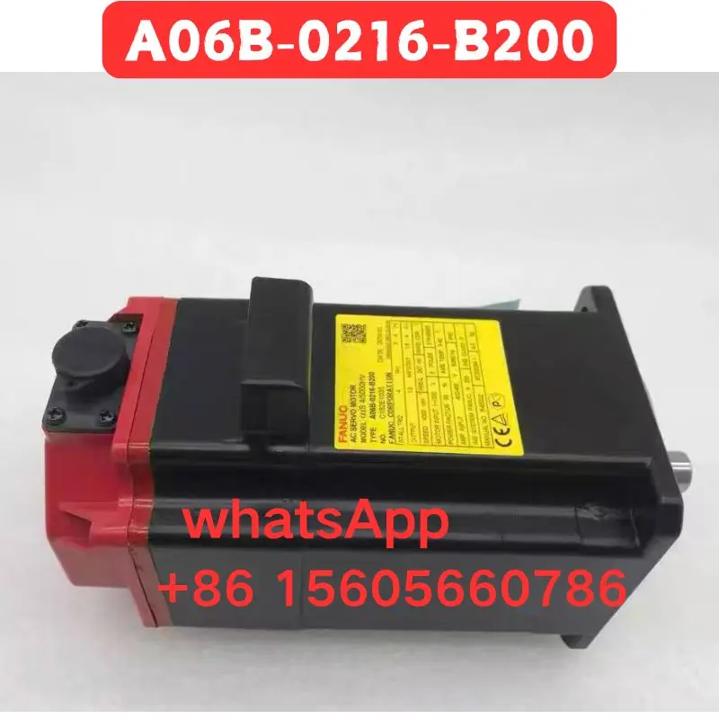 

Brand new A06B-0216-B200 motor ，Genuine original
