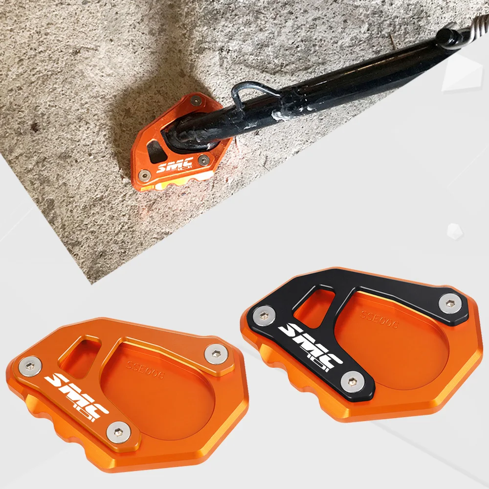 

For GasGas Gas Gas 700 Enduro SMC Motorcycle Kickstand Side Stand Enlarge Extension pad For Husqvarna 701 Enduro SMC 901 Norden