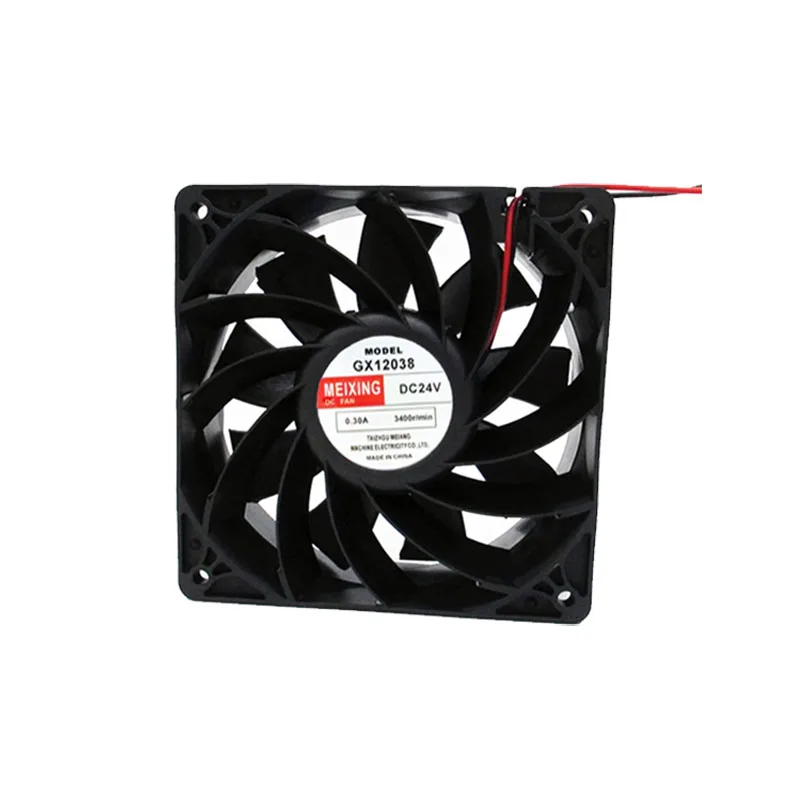 NEW ORIGINAL GX12038 24V 0.30A 12038 120*120*38mm 12cm COOLING FAN RADIATOR