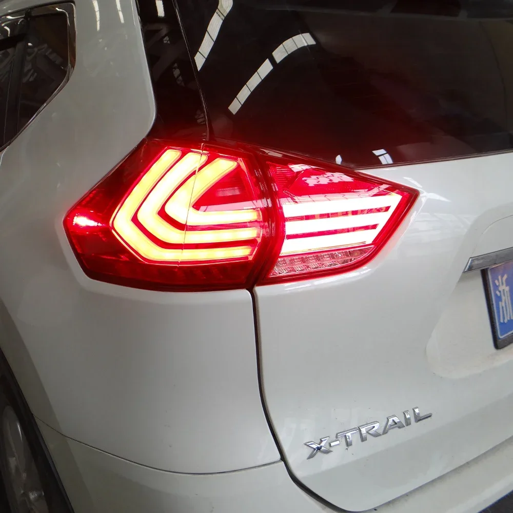 

Upgraded Auto LED Lexus Style Car Taillight Assembly For Nissan X-Trail 2014-2019 Rear Lamps Stop Lamp Accessories