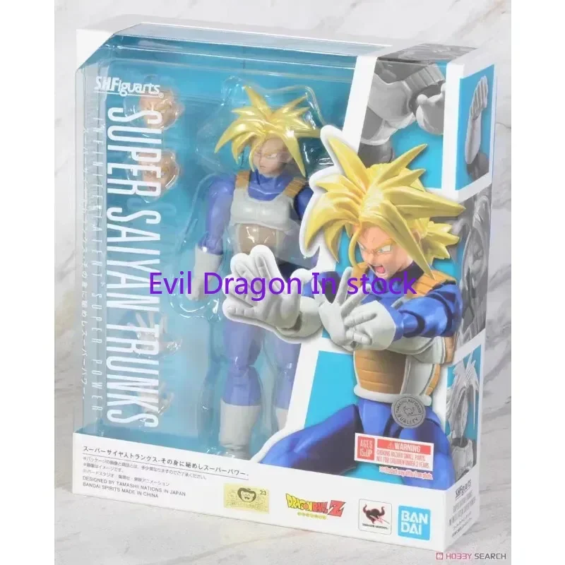 Bandai Original Dragon Ball Anime Figure SHF Torankusu Cartoon Colour Action Figure Toys for Kids Gift Collectible Model Dolls