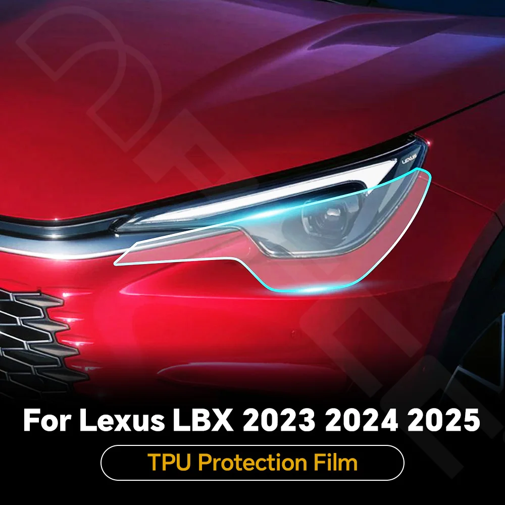 

Pre-cut PPF Headlight Rearview B C Pillars TPU Protection Film For Lexus LBX 2023 2024 2025 Anti-scratch Clear Bra Resistant Kit