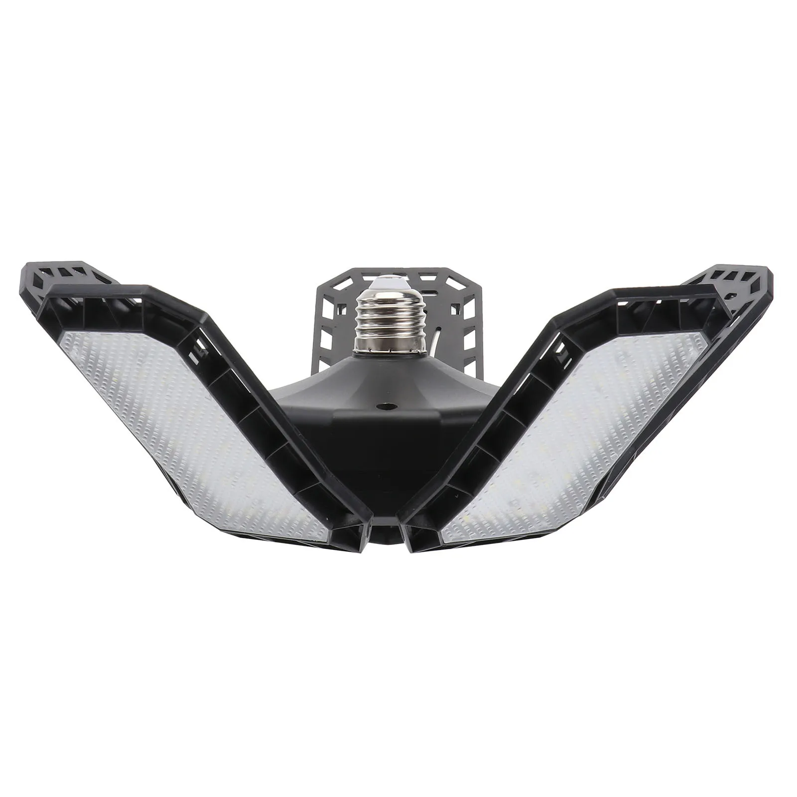 Cinque pannelli LED Lampada da garage Plafoniera regolabile pieghevole Lampada da inondazione deformabile per garage grandangolare per aree di grandi dimensioni