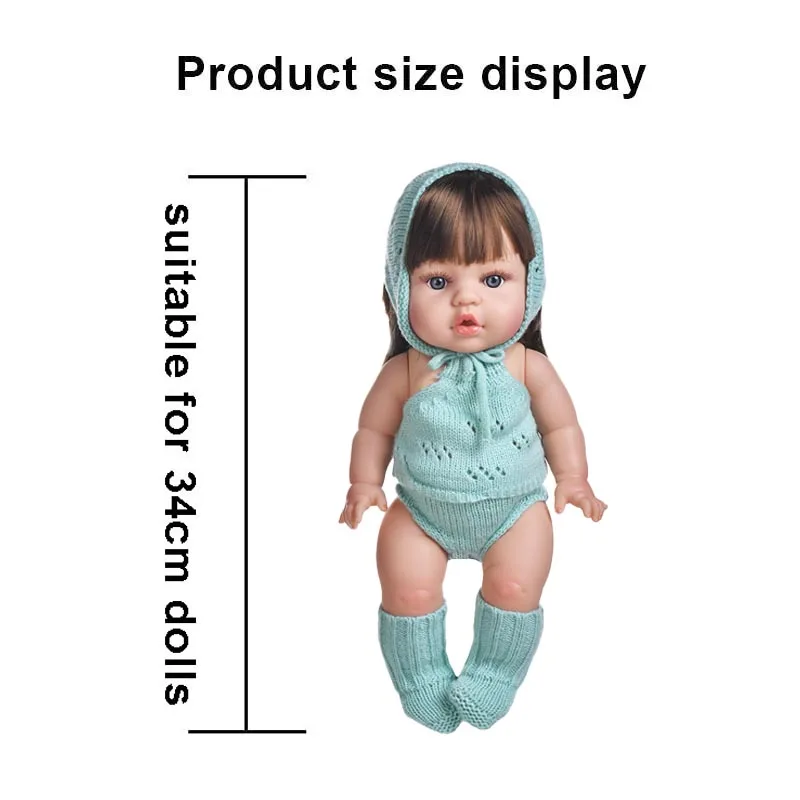 ตุ๊กตา Reborn ขนาด 13.39 นิ้ว ของเล่นเหมือนจริง ทำจากไวนิลทั้งตัว ตุ๊กตาเด็กทารก 34 ซม. เหมือนจริง ตุ๊กตาเด็กผู้หญิงแรกเกิด ตุ๊กตาเจ้าหญิง ของเล่นตุ๊กตาเด็ก ของขวัญ