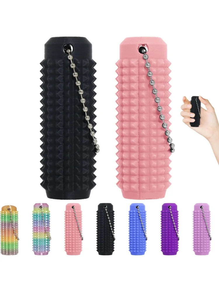 Jouets anti-douleur pour adultes, réduction du Stress, porte-clés à pointes pour l'anxiété, jouets sensoriels, nouveauté, cadeaux pour amis
