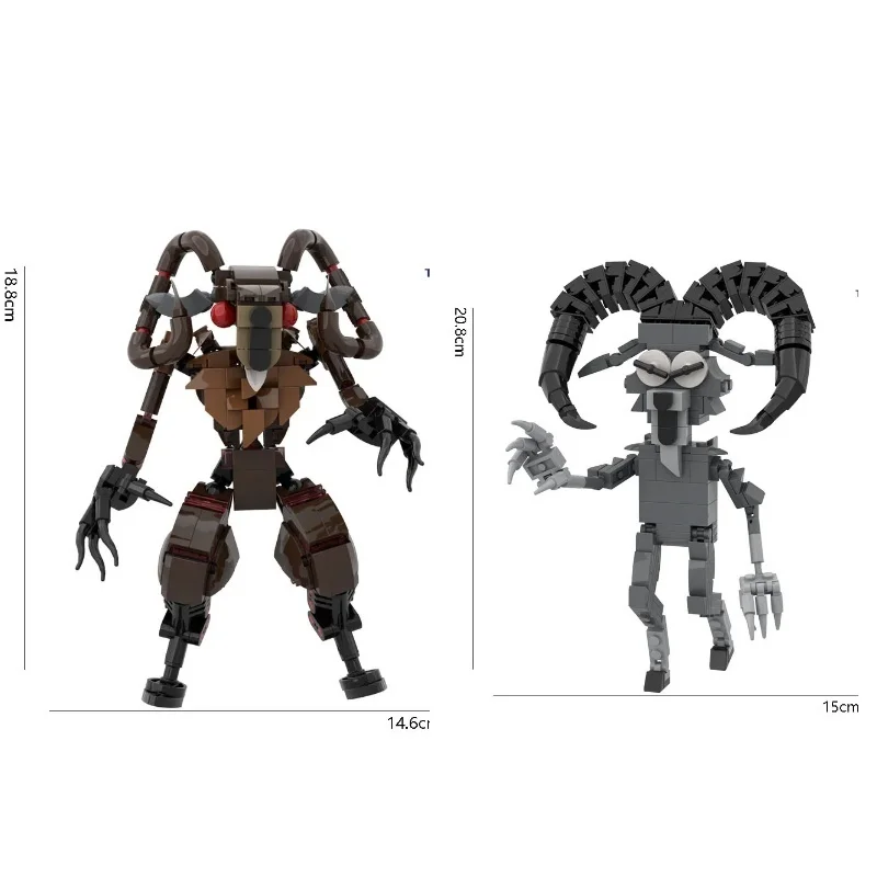 Nieuwe 99 Nachten Horror Bouwstenen Grappige Bos Herten Witte Uil Assembleren Game Modle Beeldjes Speelgoed Voor Kind Verjaardagscadeautjes