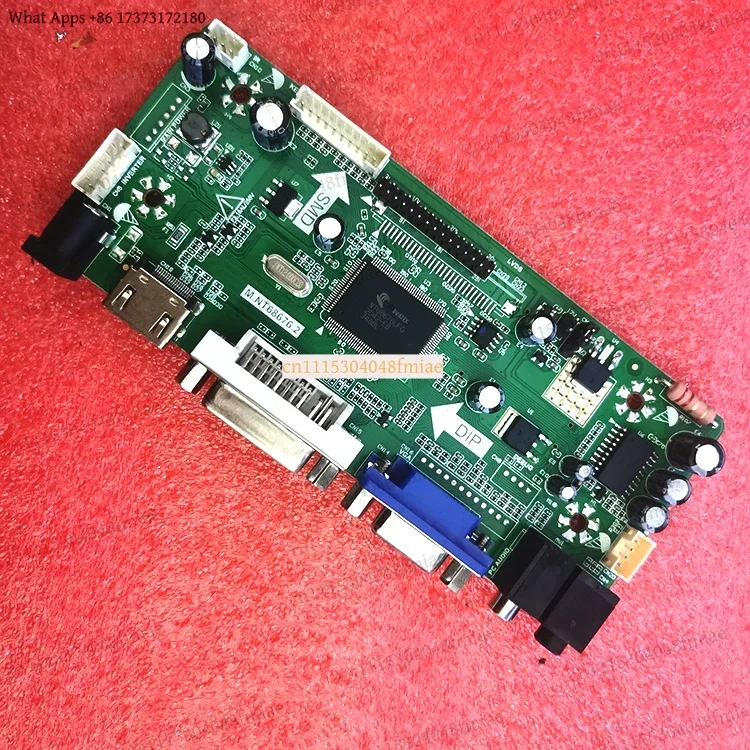 k05 M.NT68676.2 M.NT68676.3 HDMI DVI VGA Driver Board Monitor Kit for Laptop Screen LCD LED