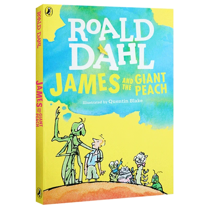 Roald Dahl James and the Giant Peach, Children's books aged 5 6 7 8 9 English books, Adventure novels 9780142410363