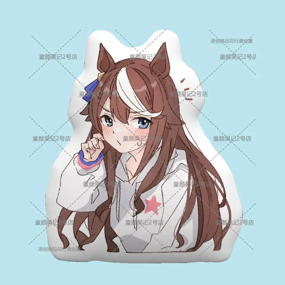 35/40/45cm Anime Umamusume: Pretty Derby  Tokai Teio Plush Cushion Soft Stuffed Cushion Kids Plushie Pillows Sofa Bed Gift